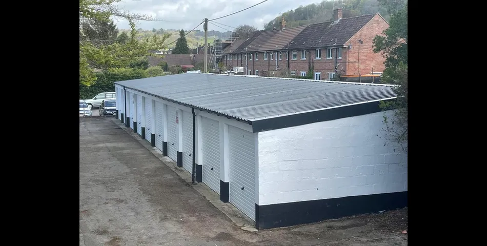 Lot 114 - Ten Refurbished Lock-up Garages