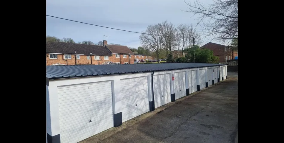 Lot 114 - Ten Refurbished Lock-up Garages