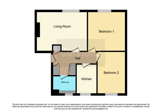 2 bed Block of Apartments