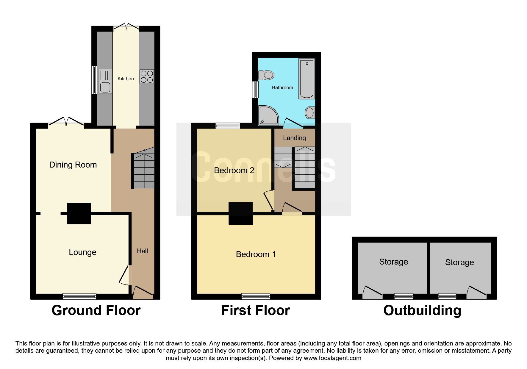 2 bed End of Terrace
