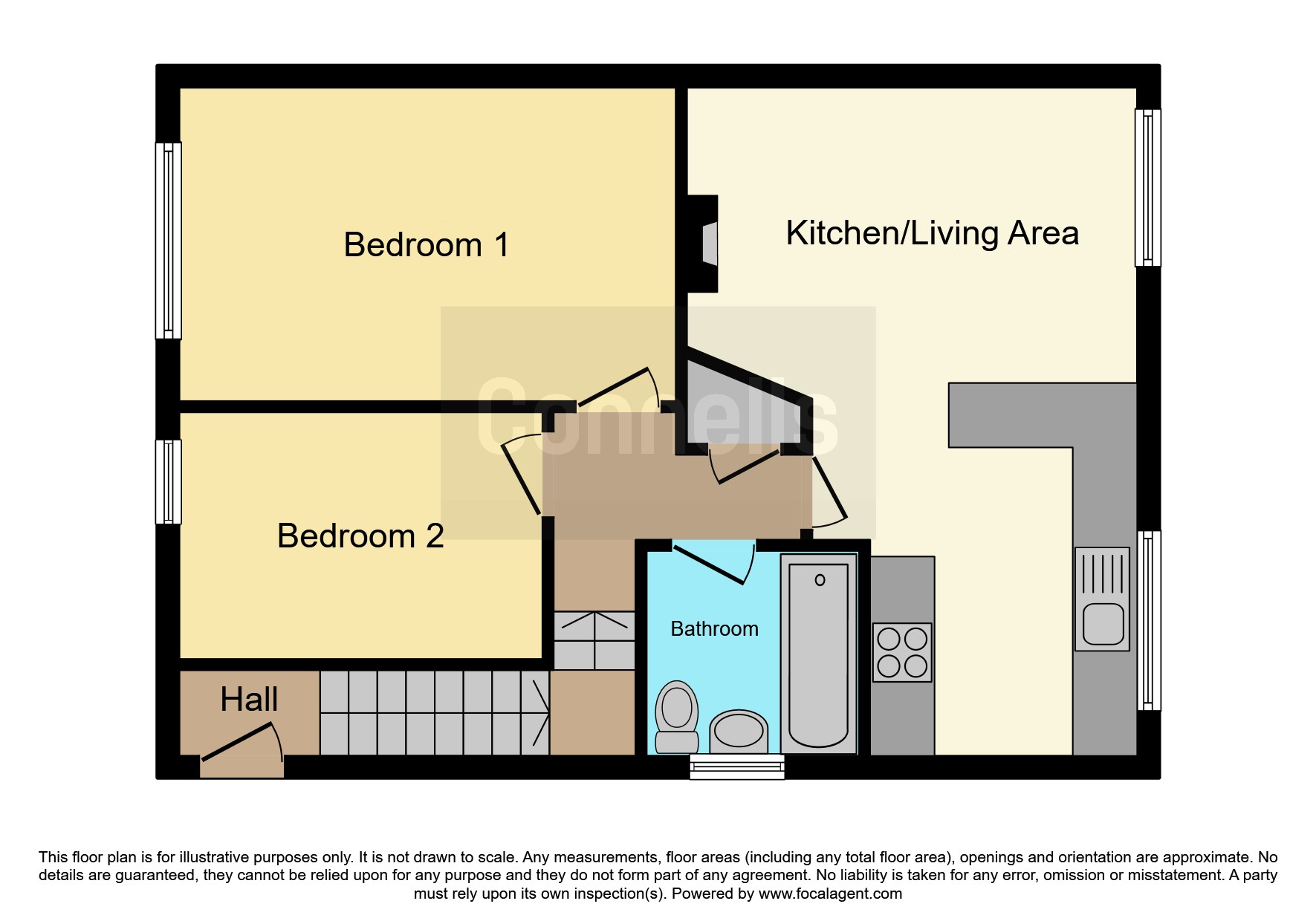 2 bed Maisonette