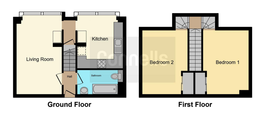 2 bed Duplex