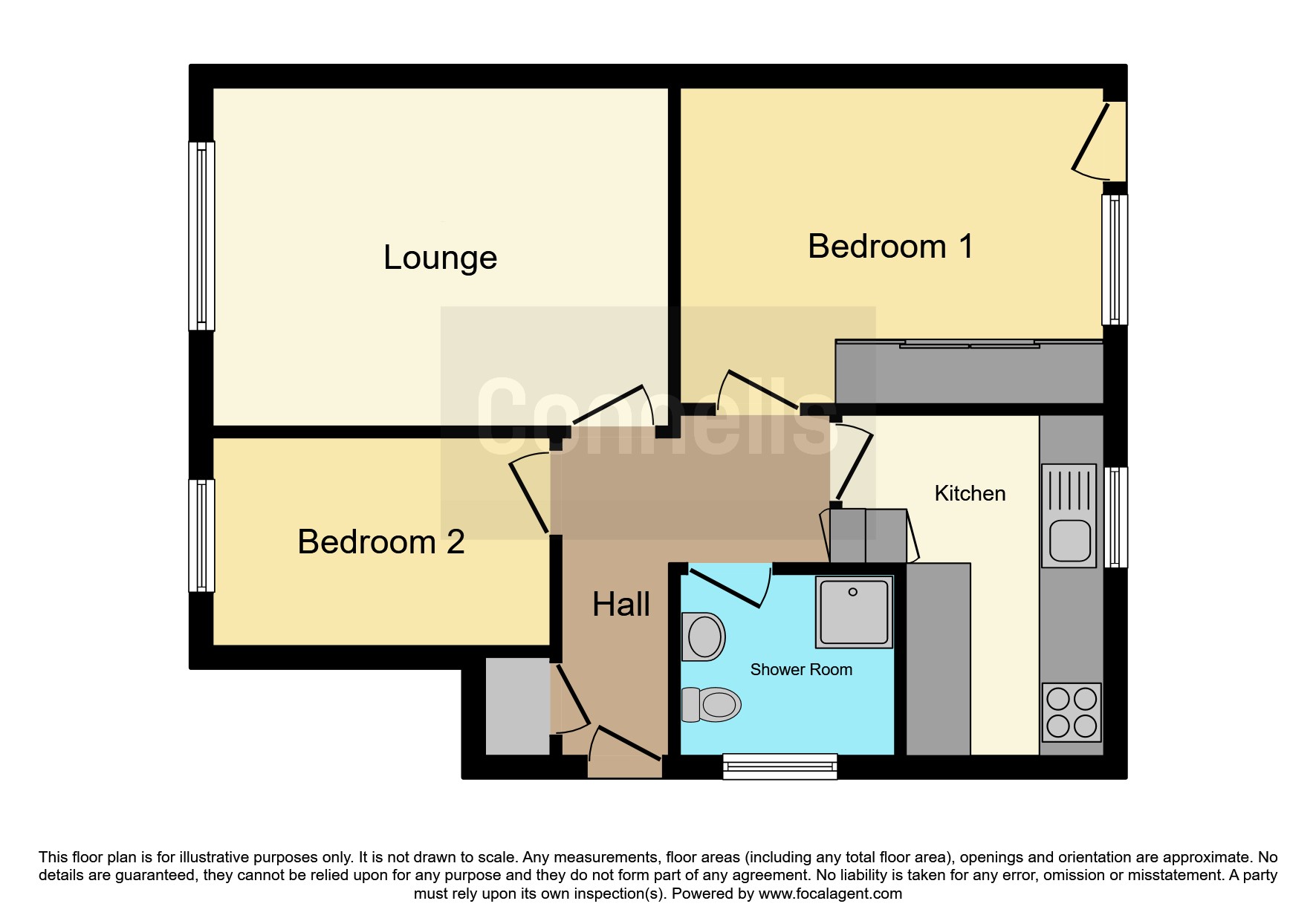 2 bed Maisonette