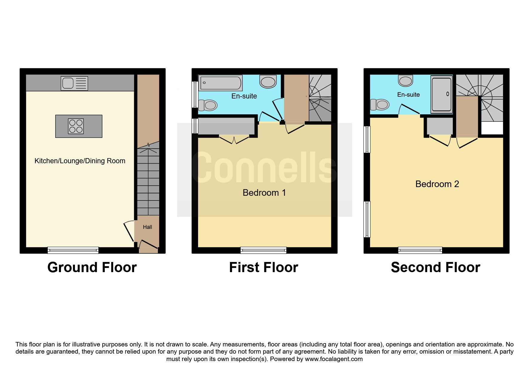 2 bed End of Terrace
