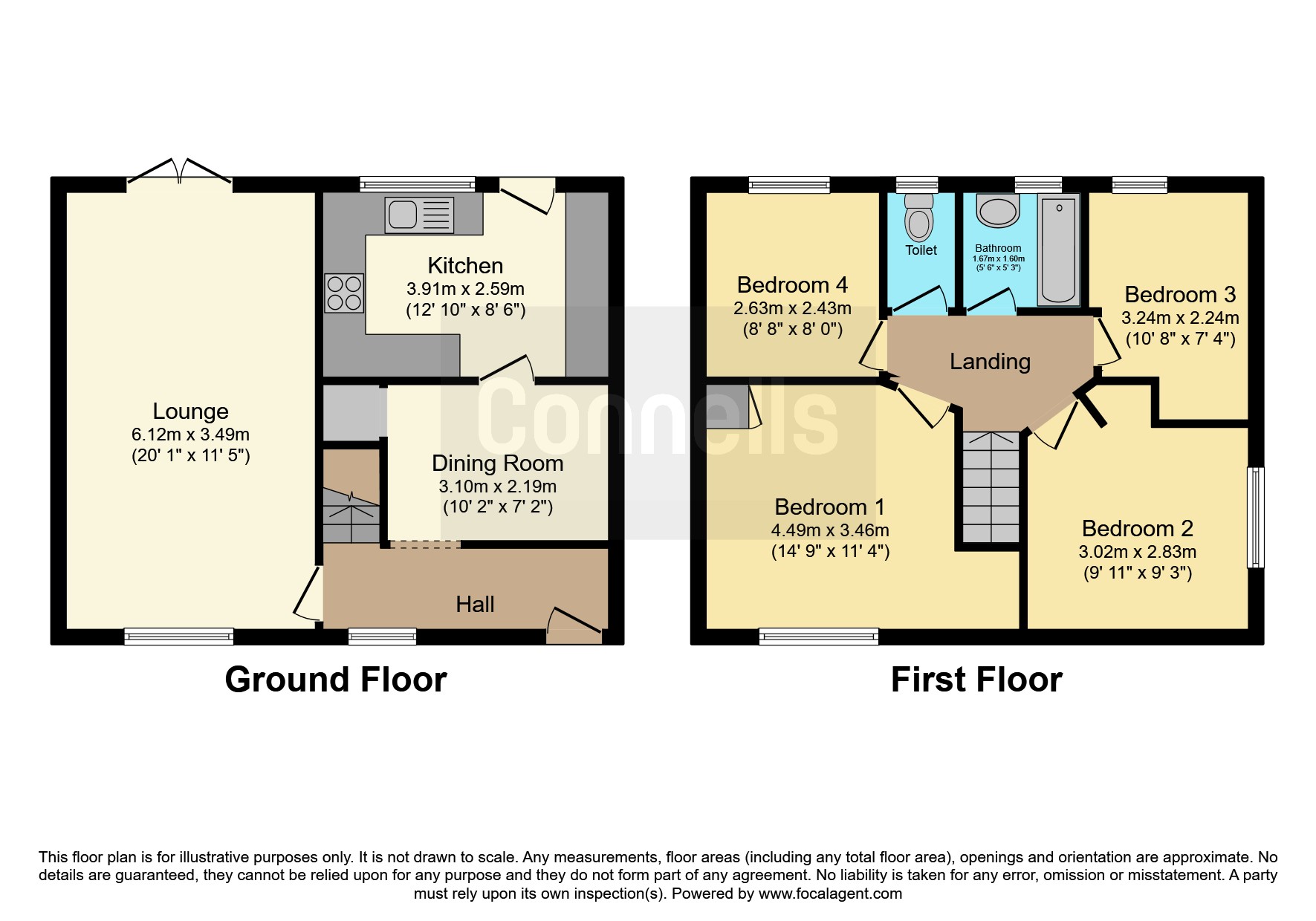 4 bed Semi-Detached