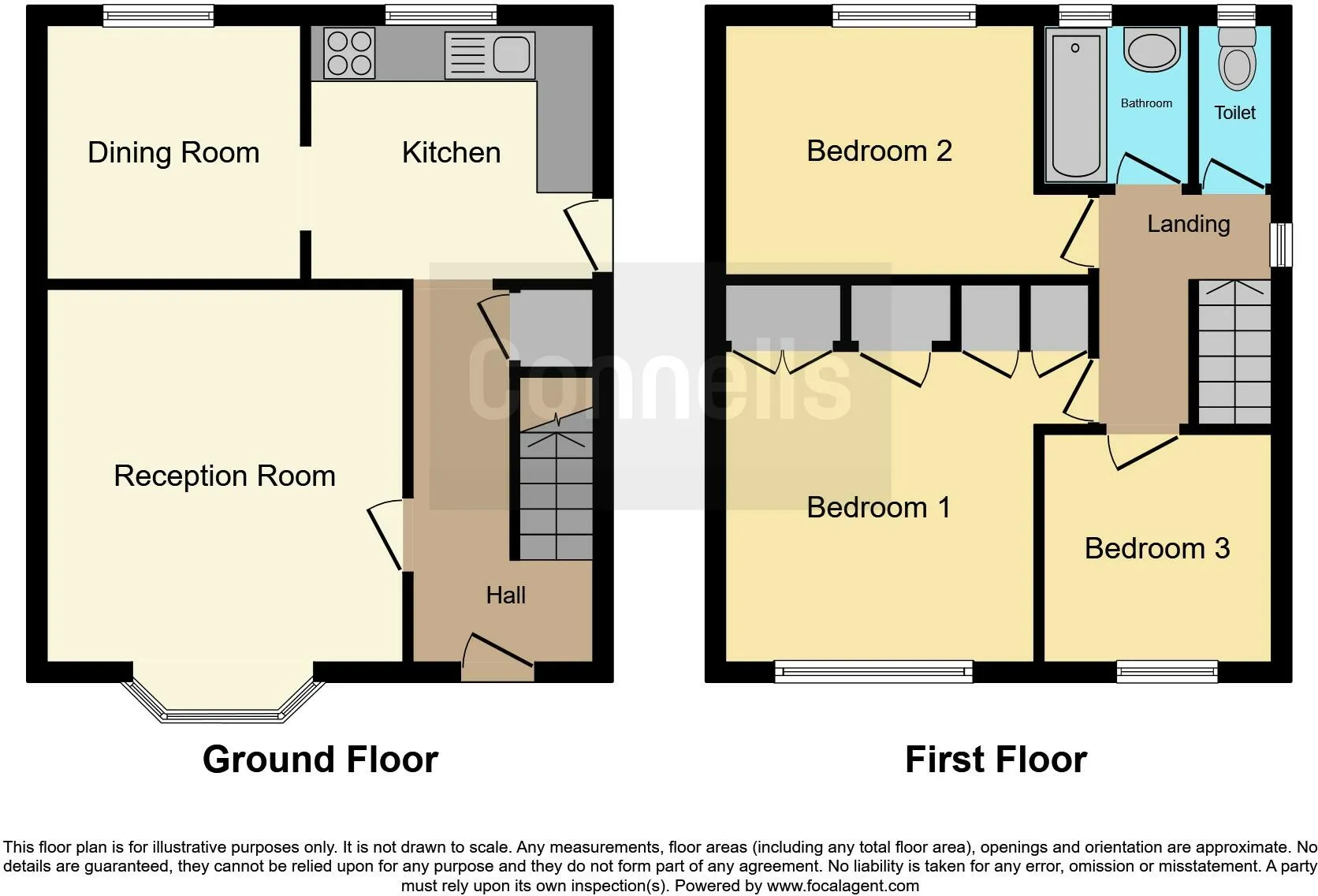 3 bed End of Terrace