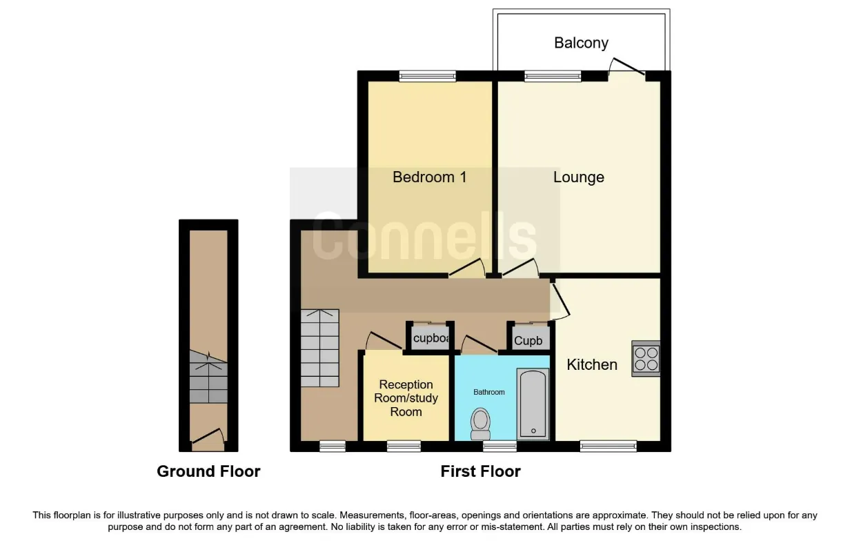 1 bed Maisonette