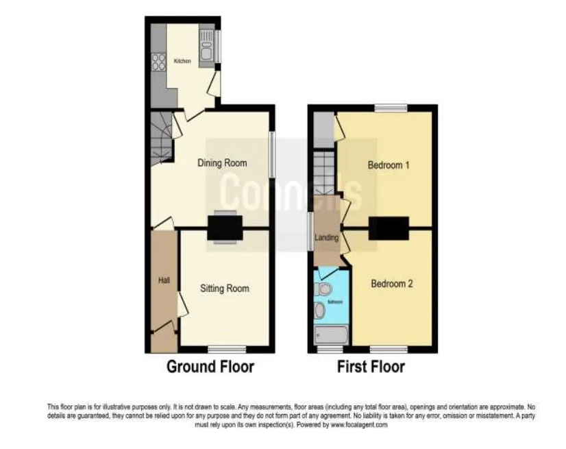 1 bed House
