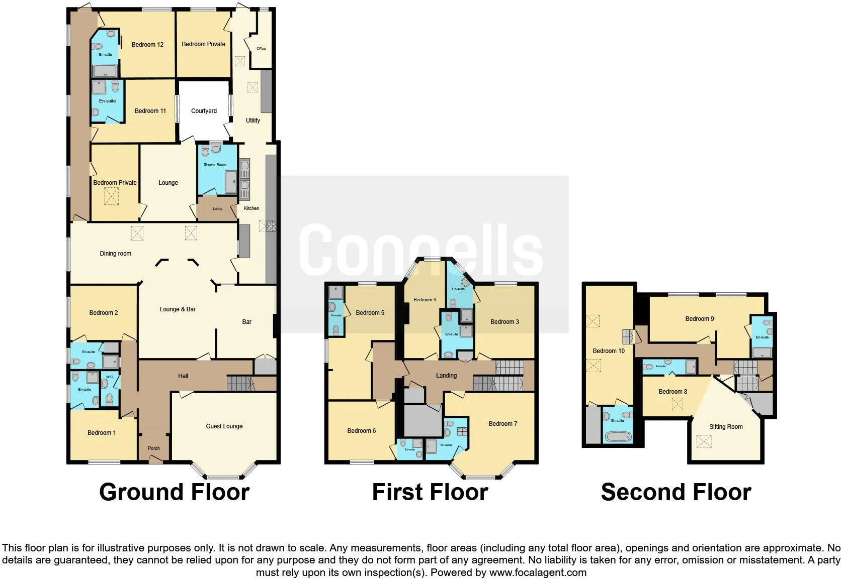 12 bed Semi-Detached