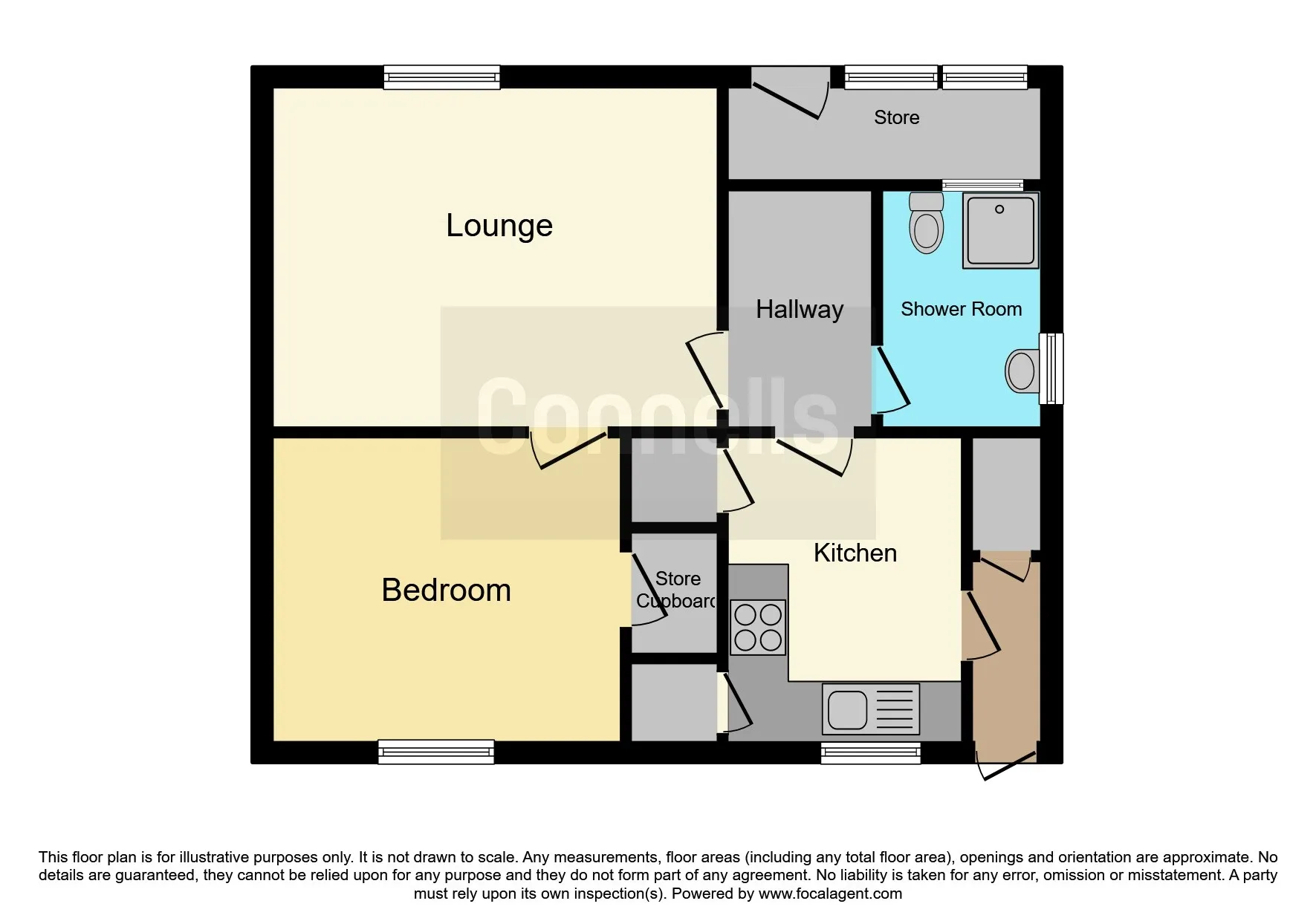 1 bed Bungalow