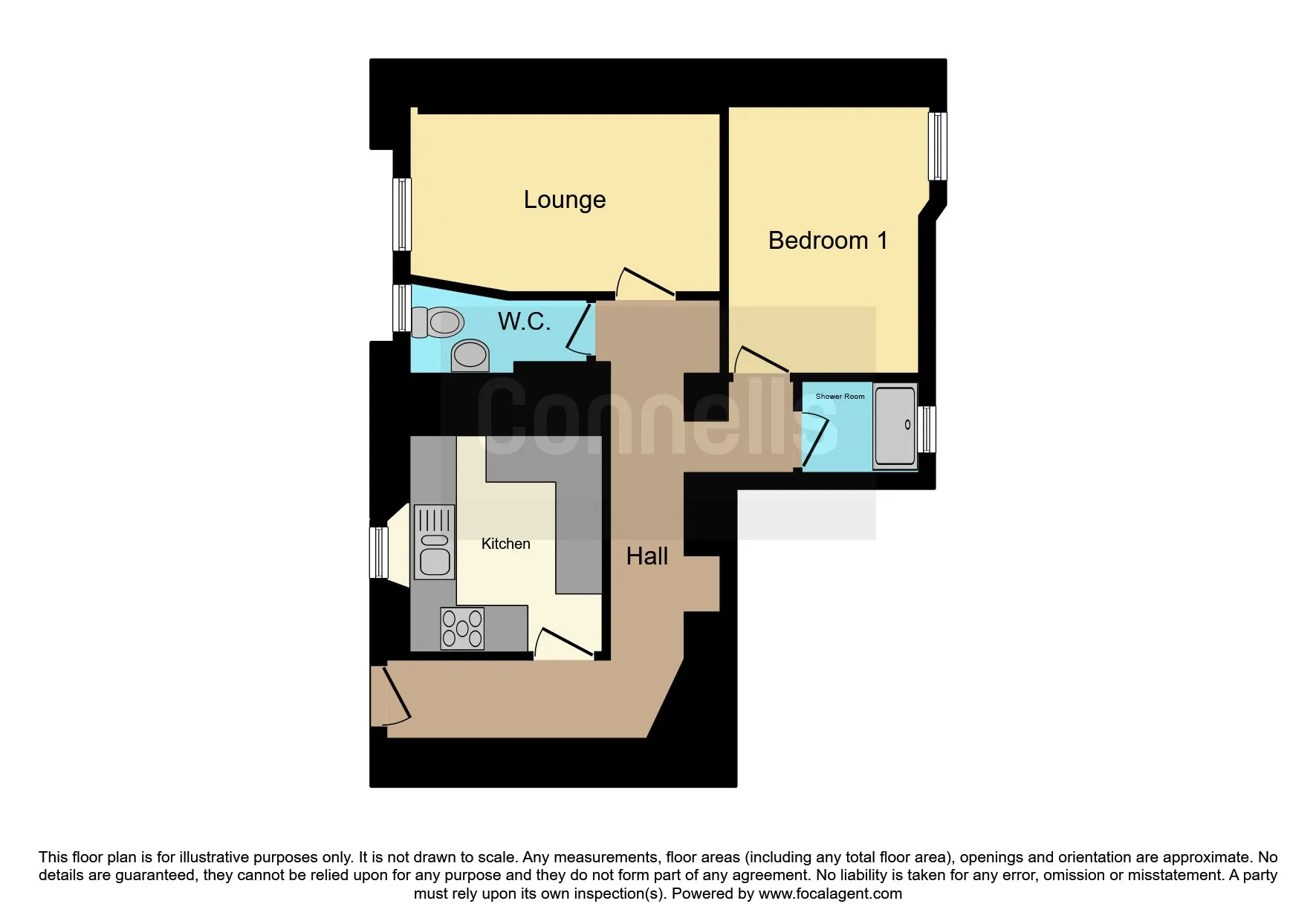 1 bed Apartment