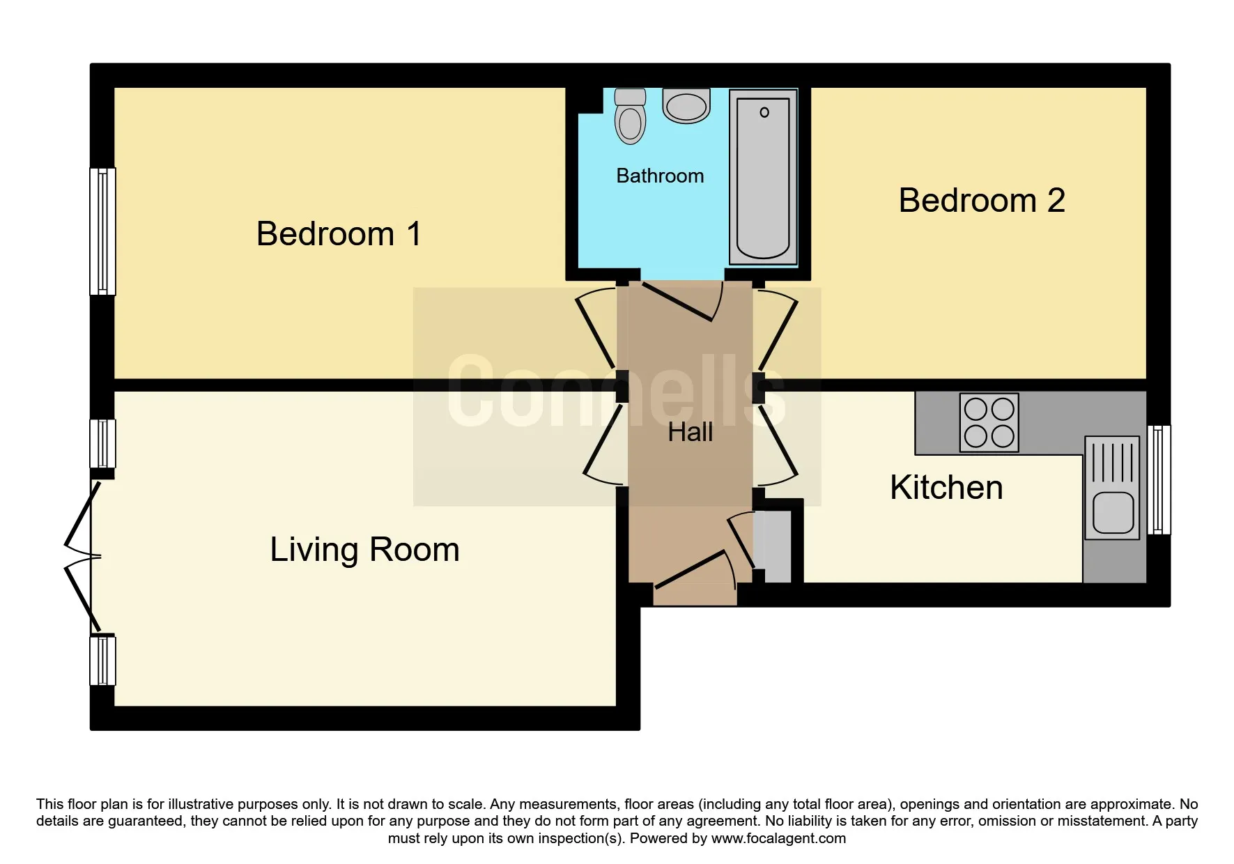 2 bed Maisonette