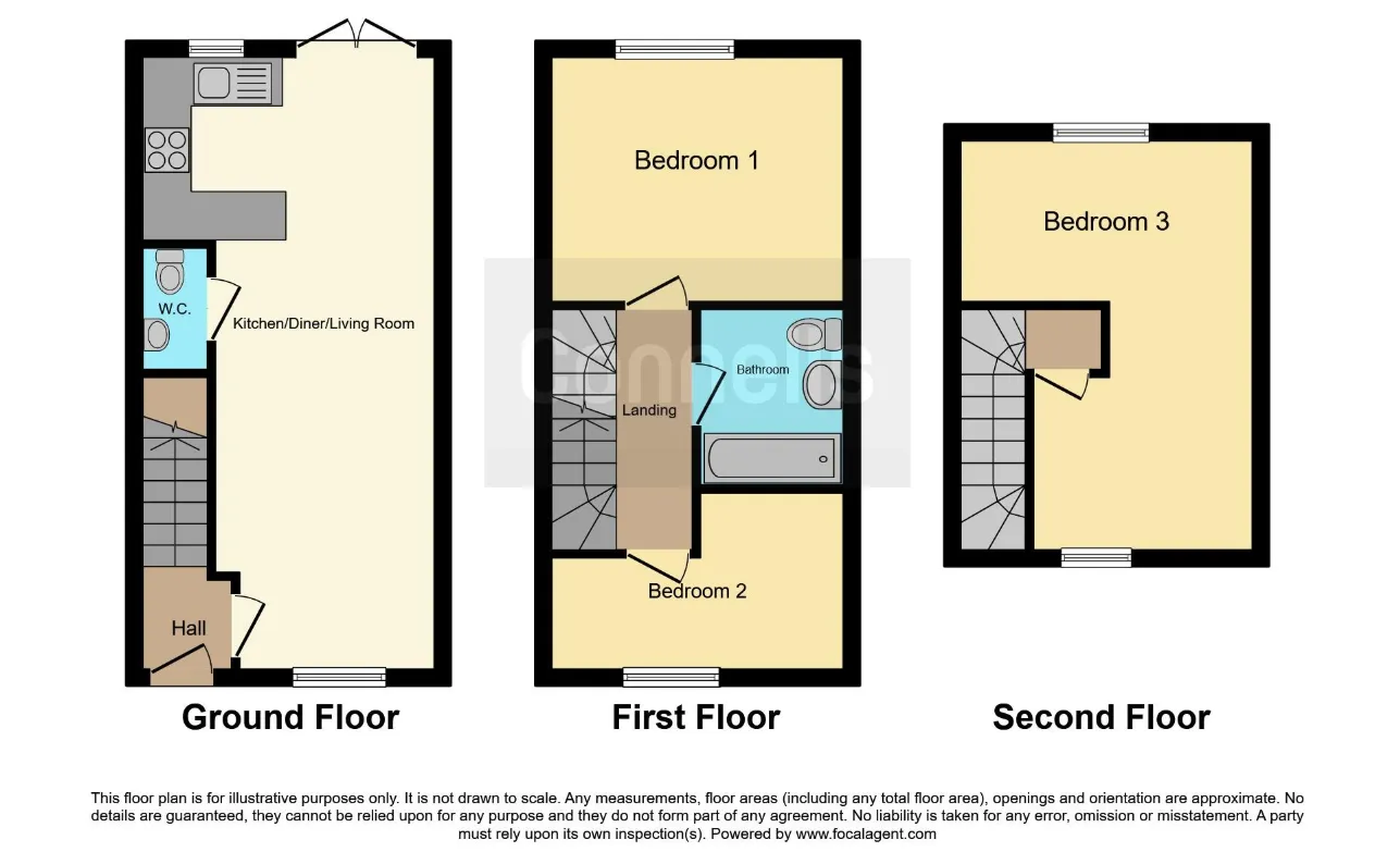 3 bed Terraced