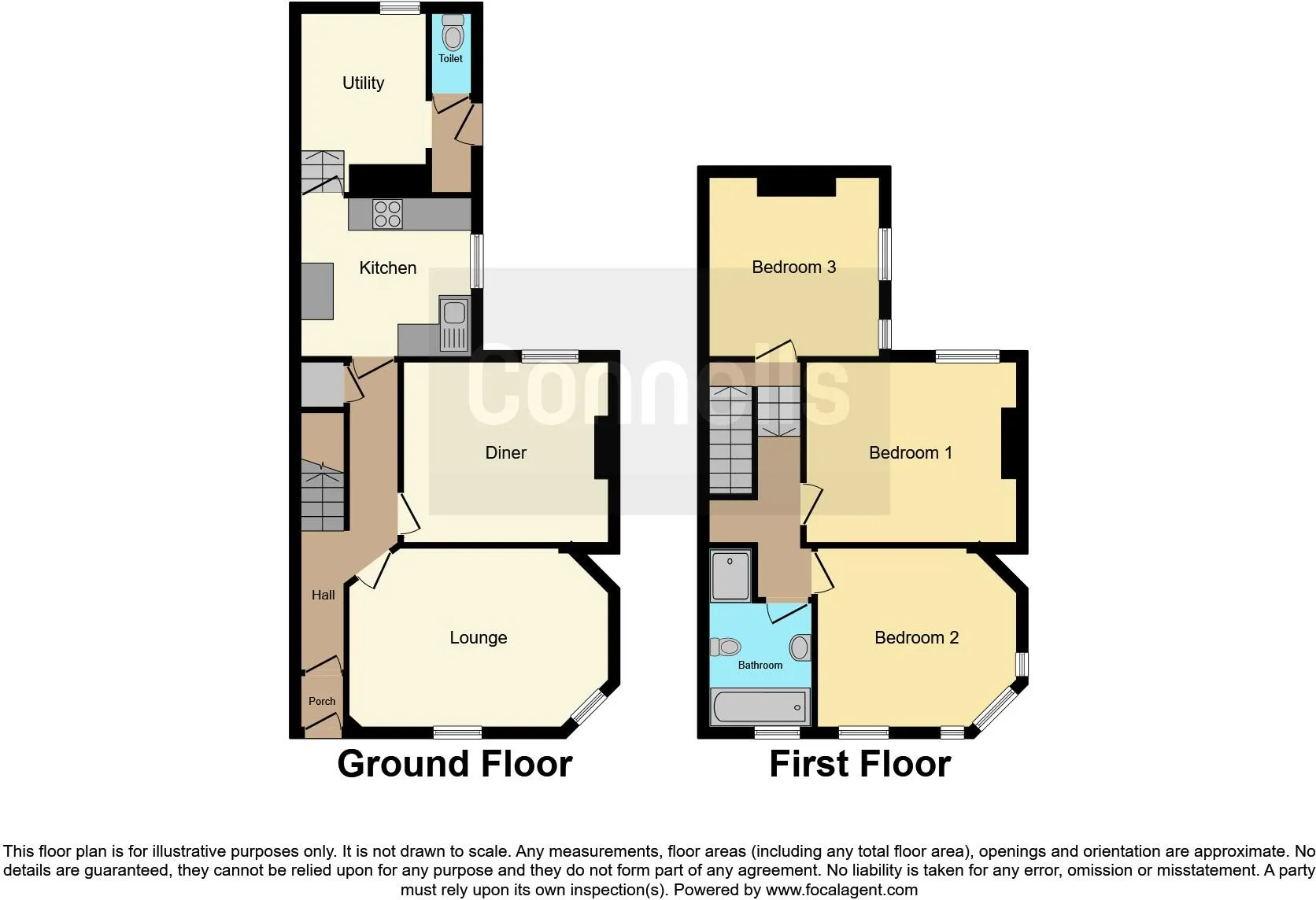 3 bed End of Terrace
