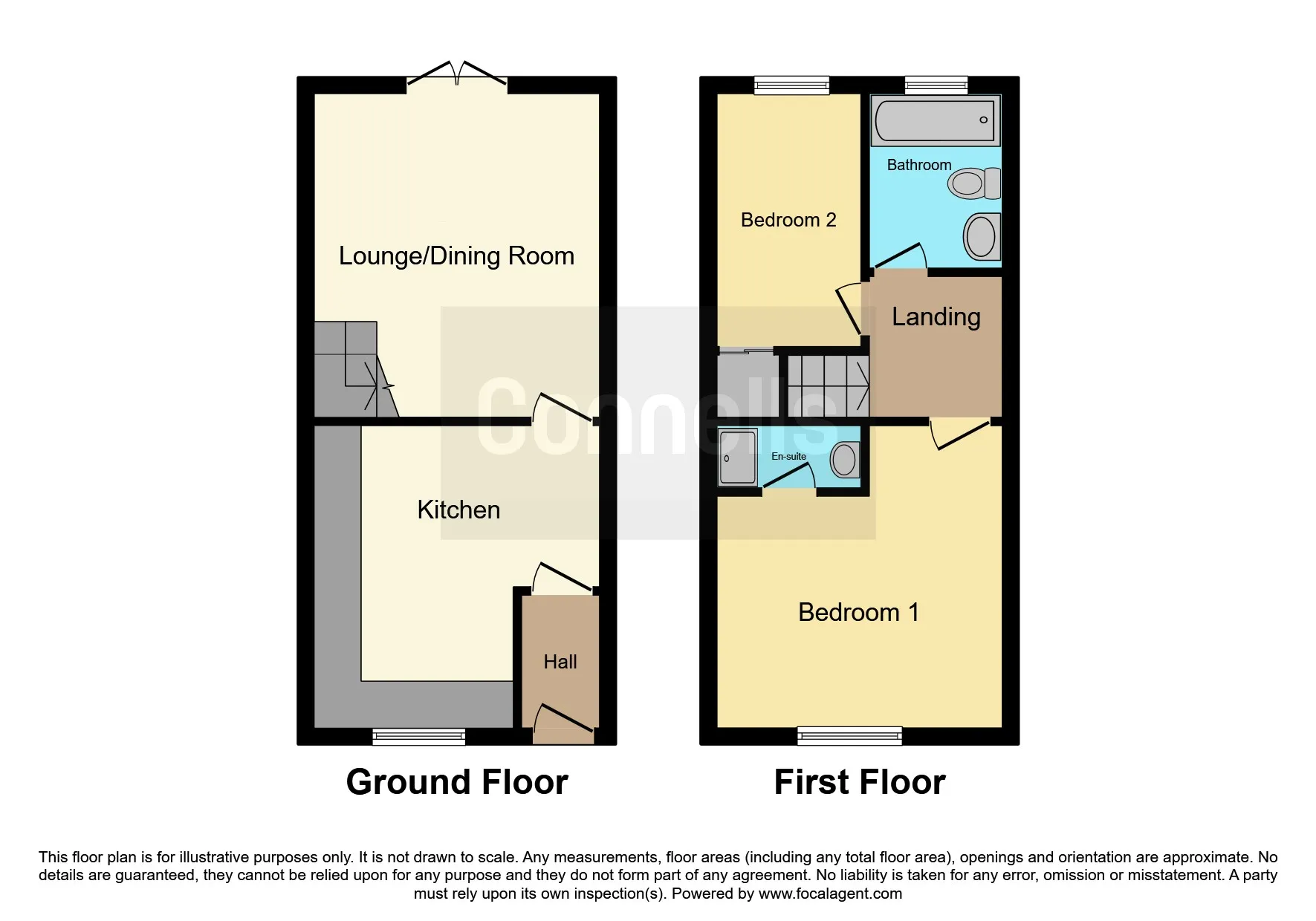 2 bed End of Terrace