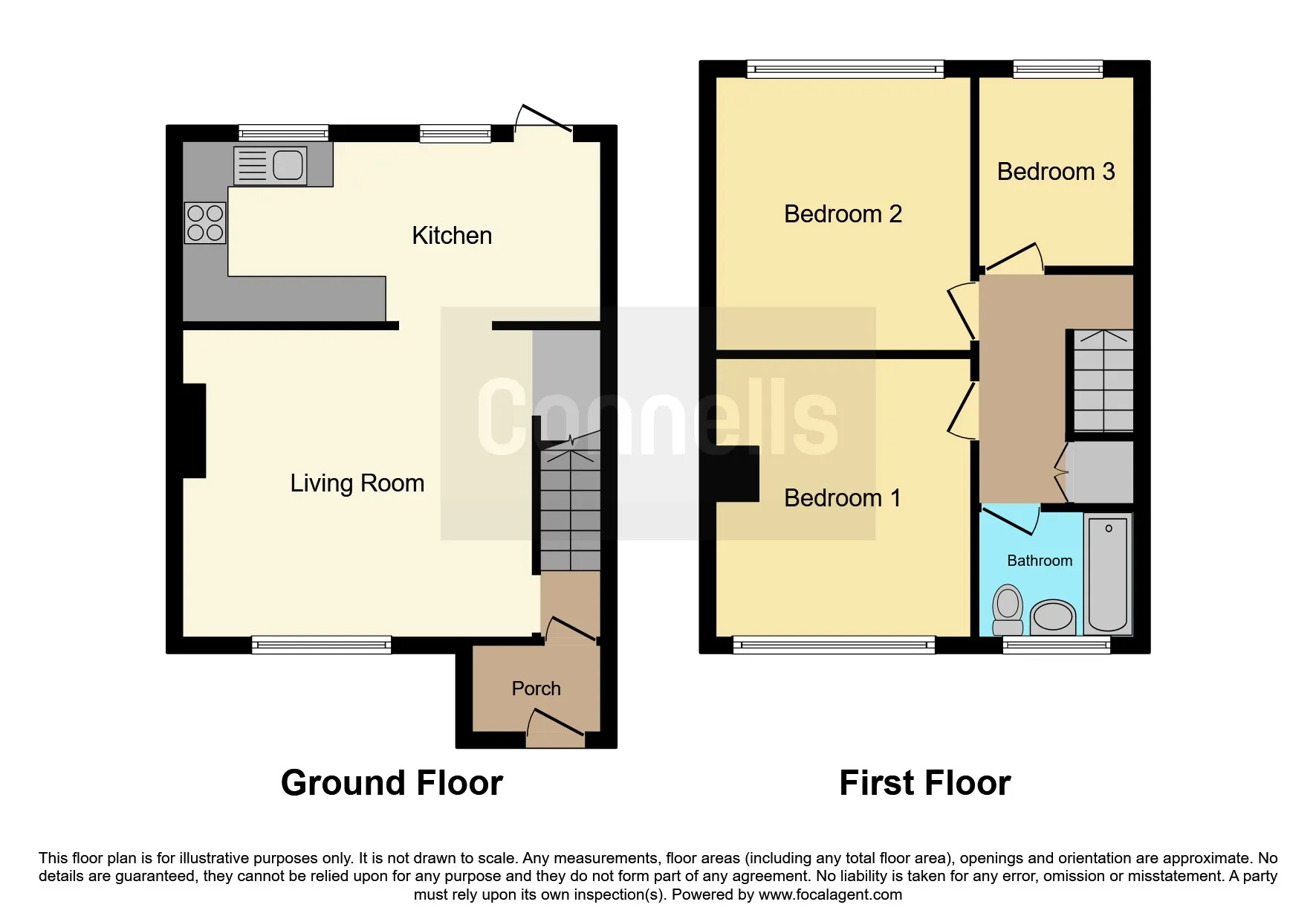 3 bed End of Terrace