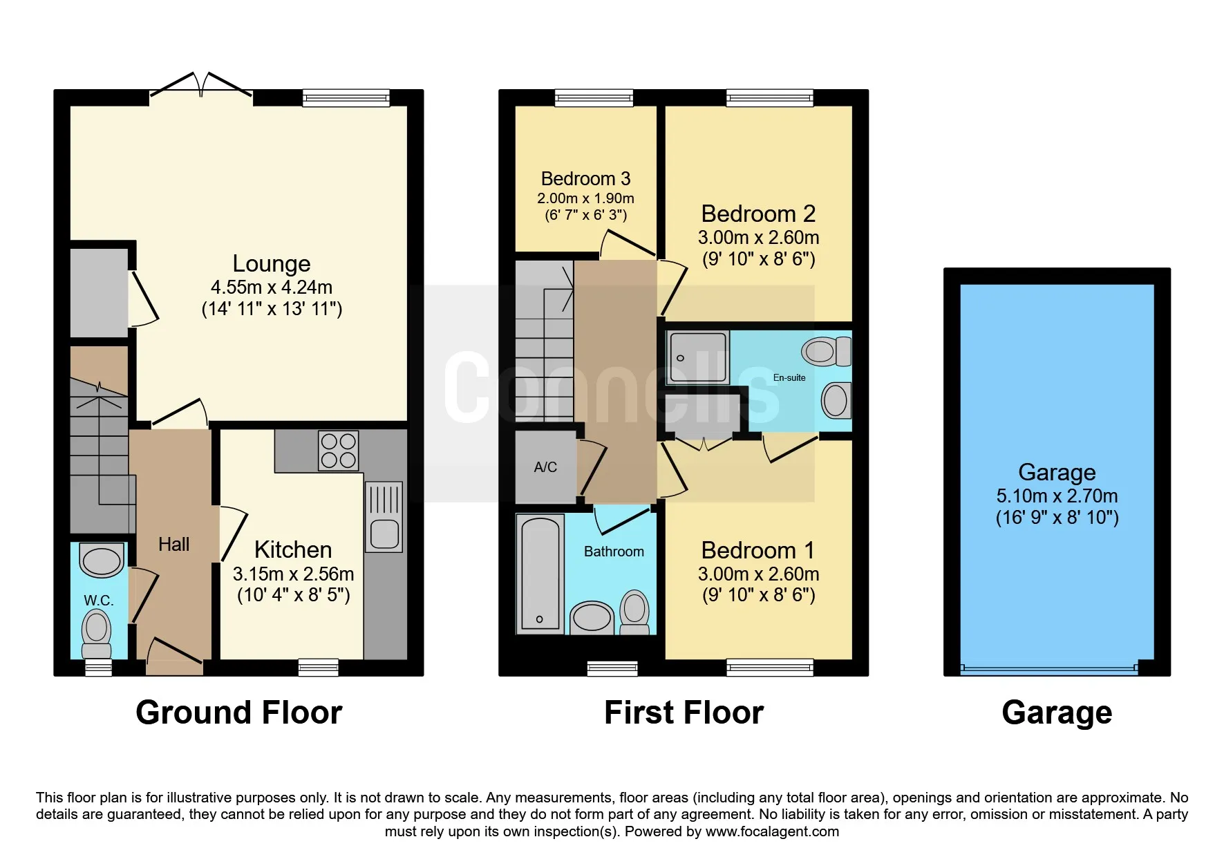 3 bed End of Terrace