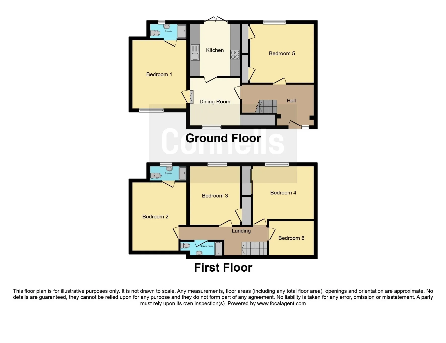 6 bed Semi-Detached