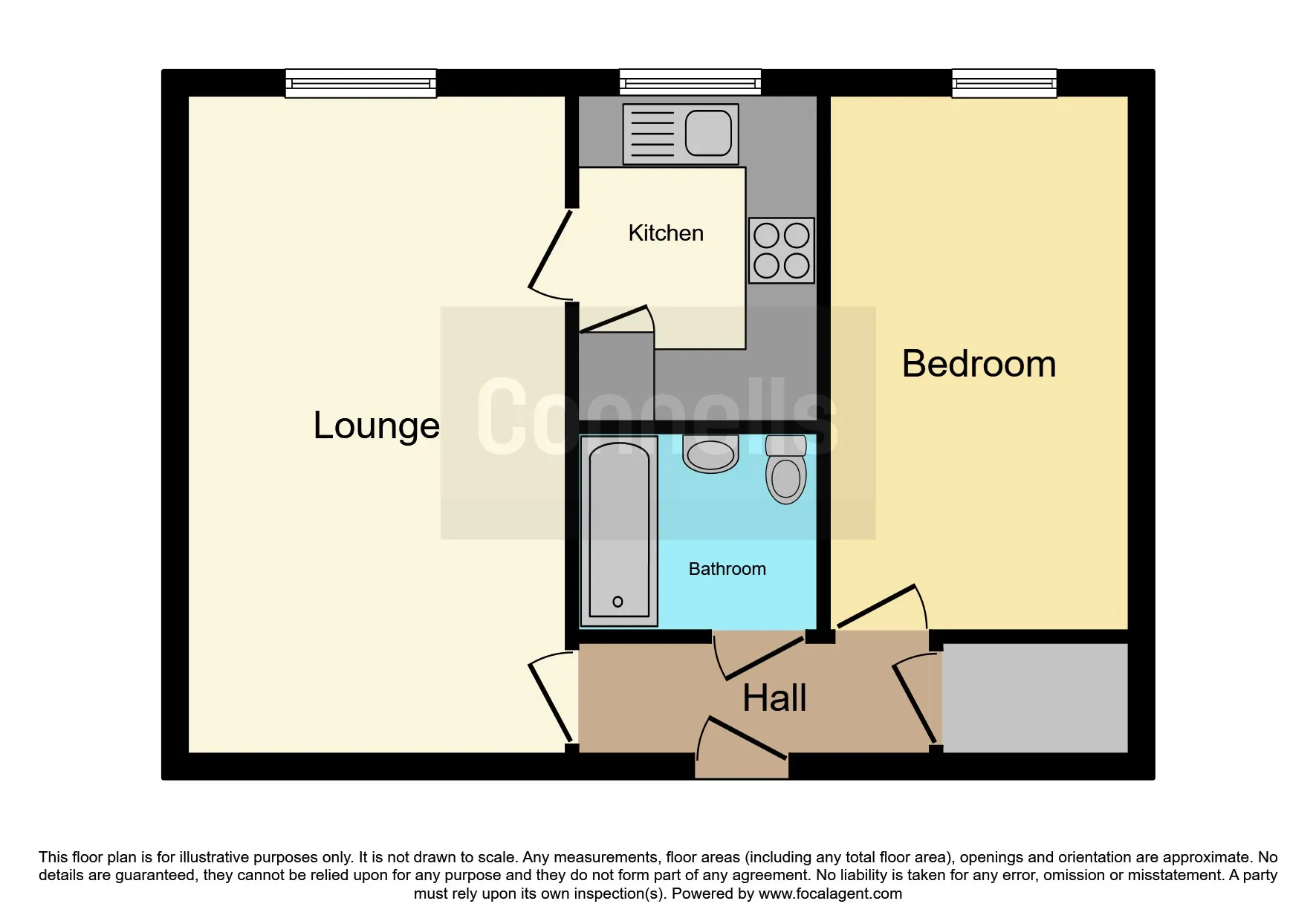 1 bed Retirement Property