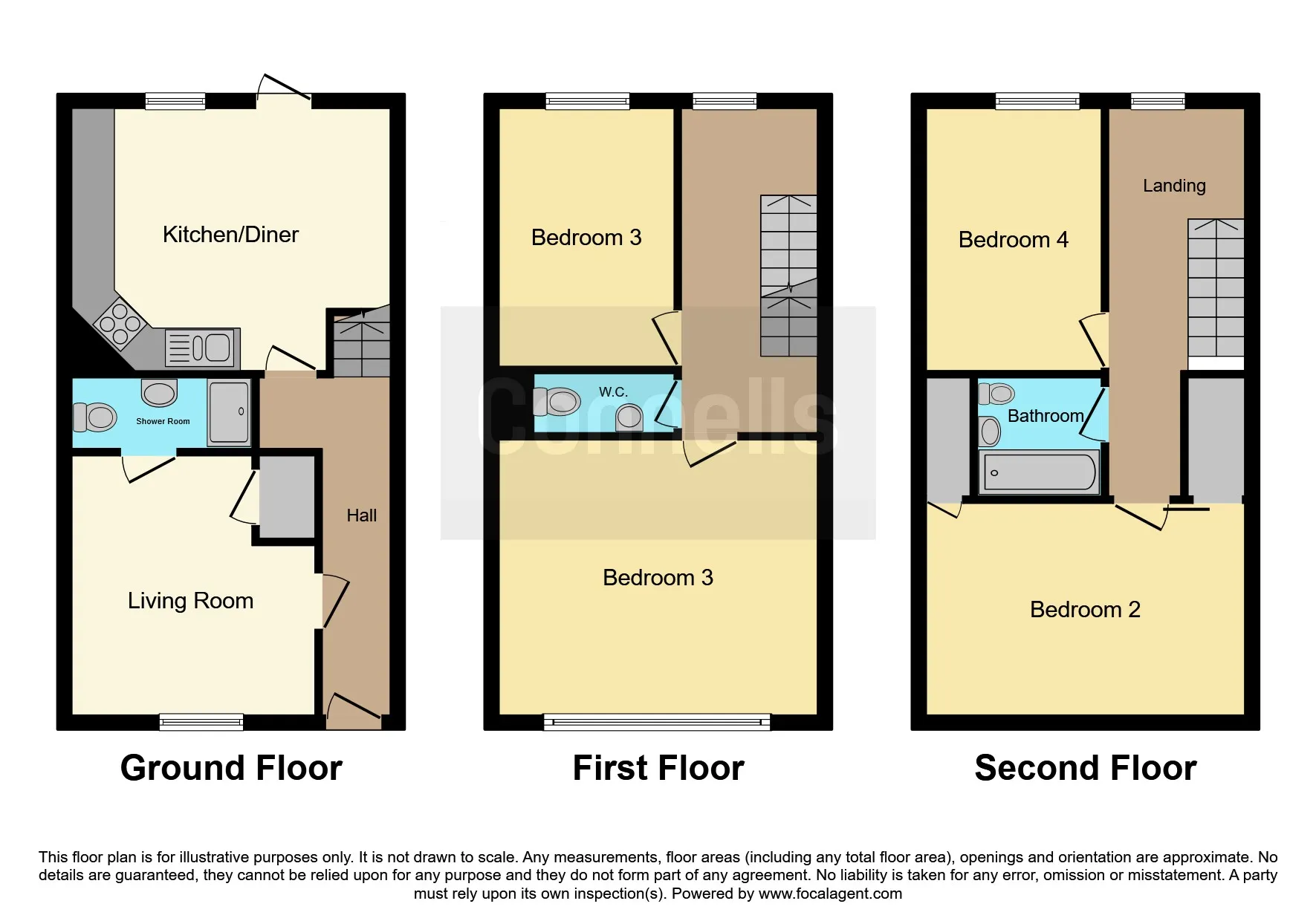 4 bed Terraced