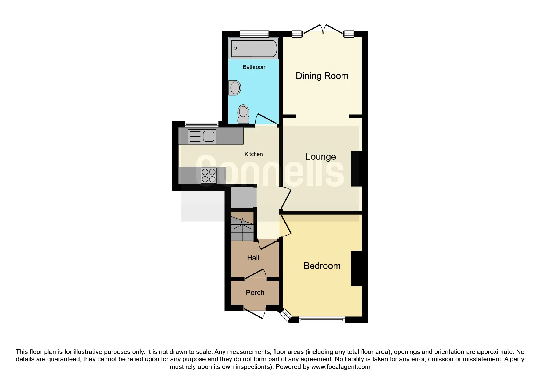 1 bed House