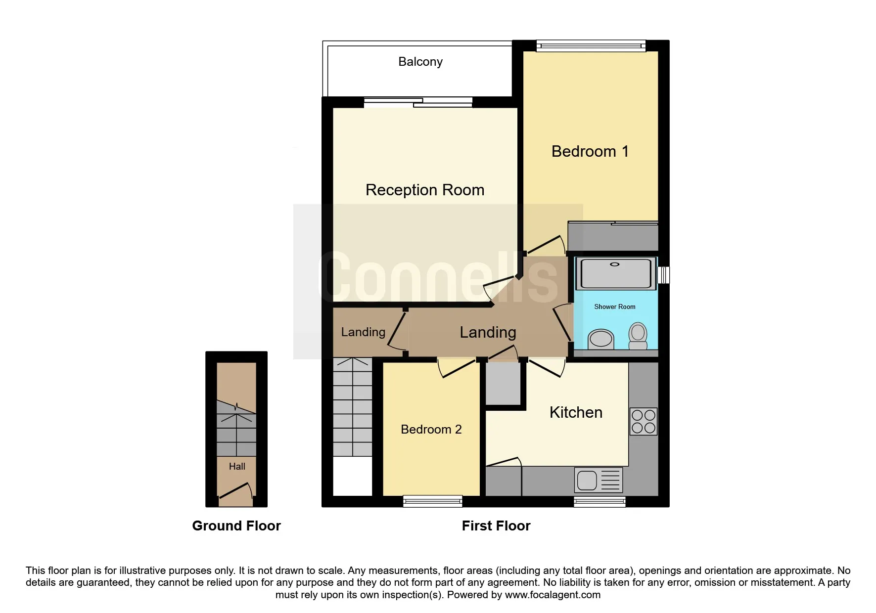 2 bed Retirement Property