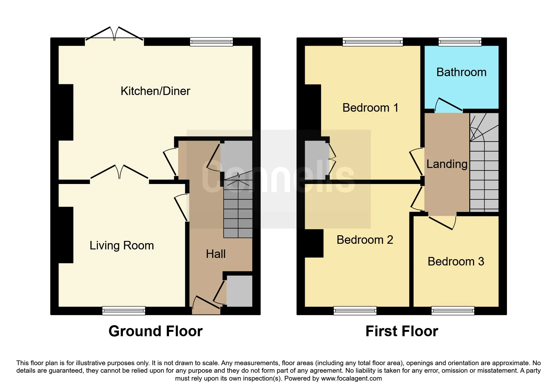 3 bed End of Terrace