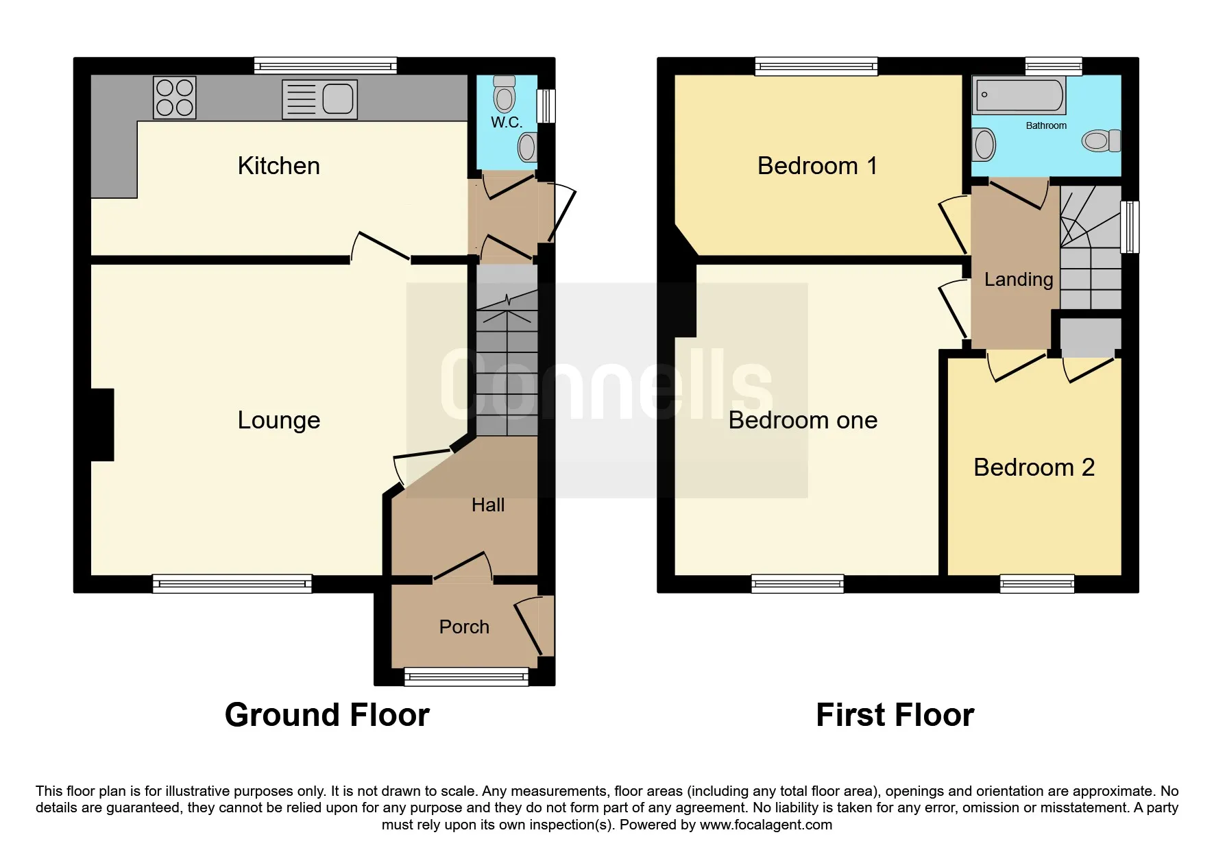 2 bed Character Property