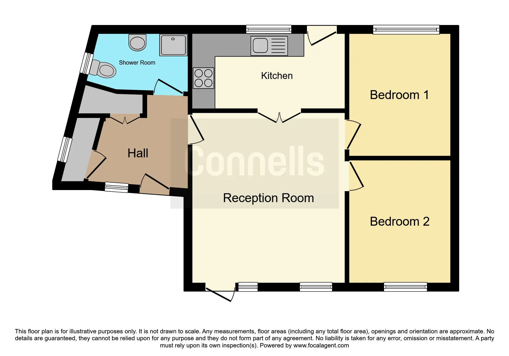2 bed Detached Bungalow