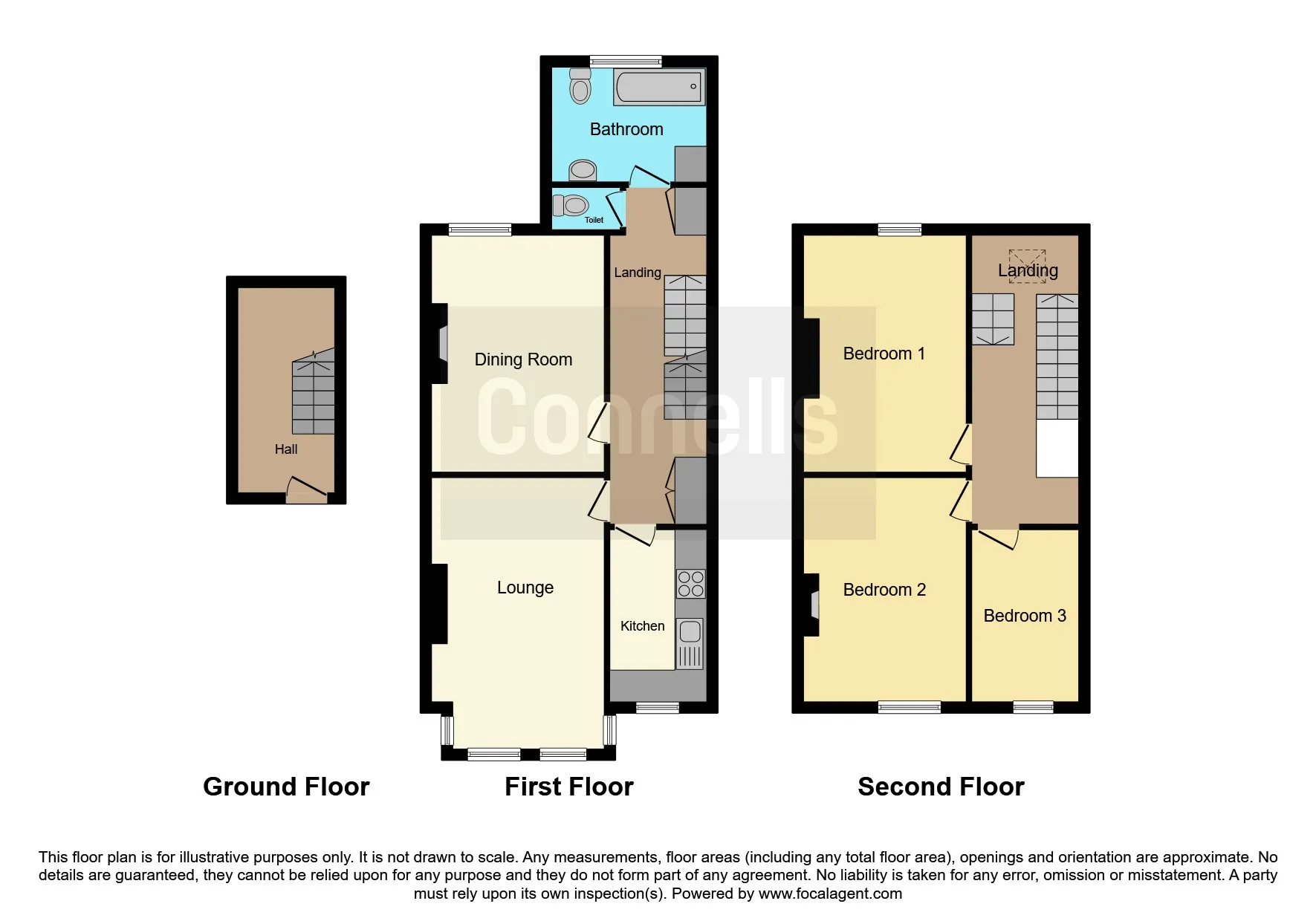 4 bed Maisonette