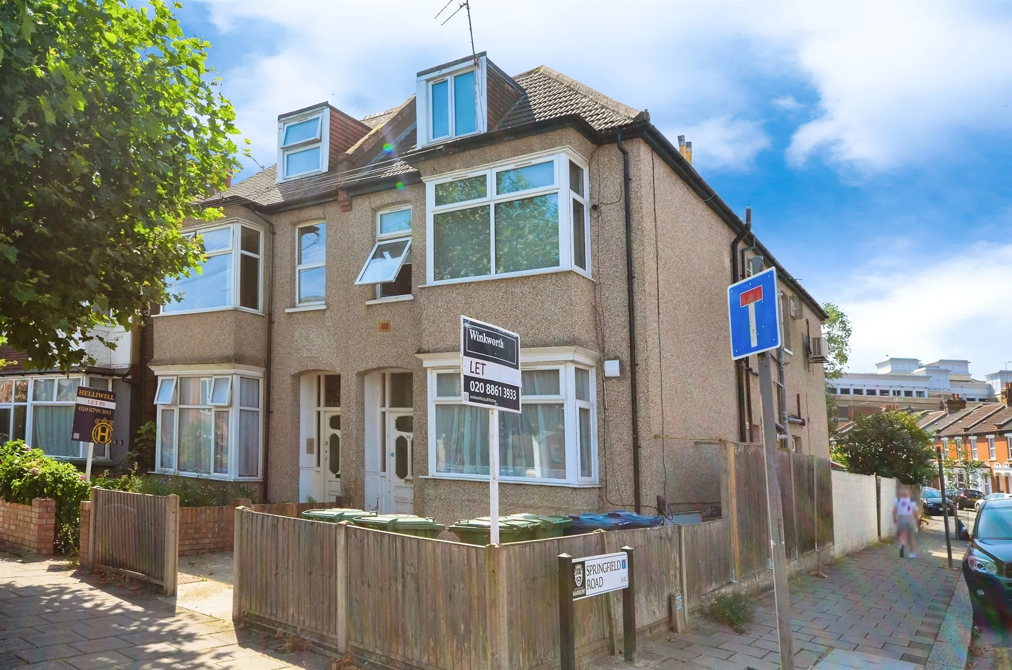1 bed Ground Flat