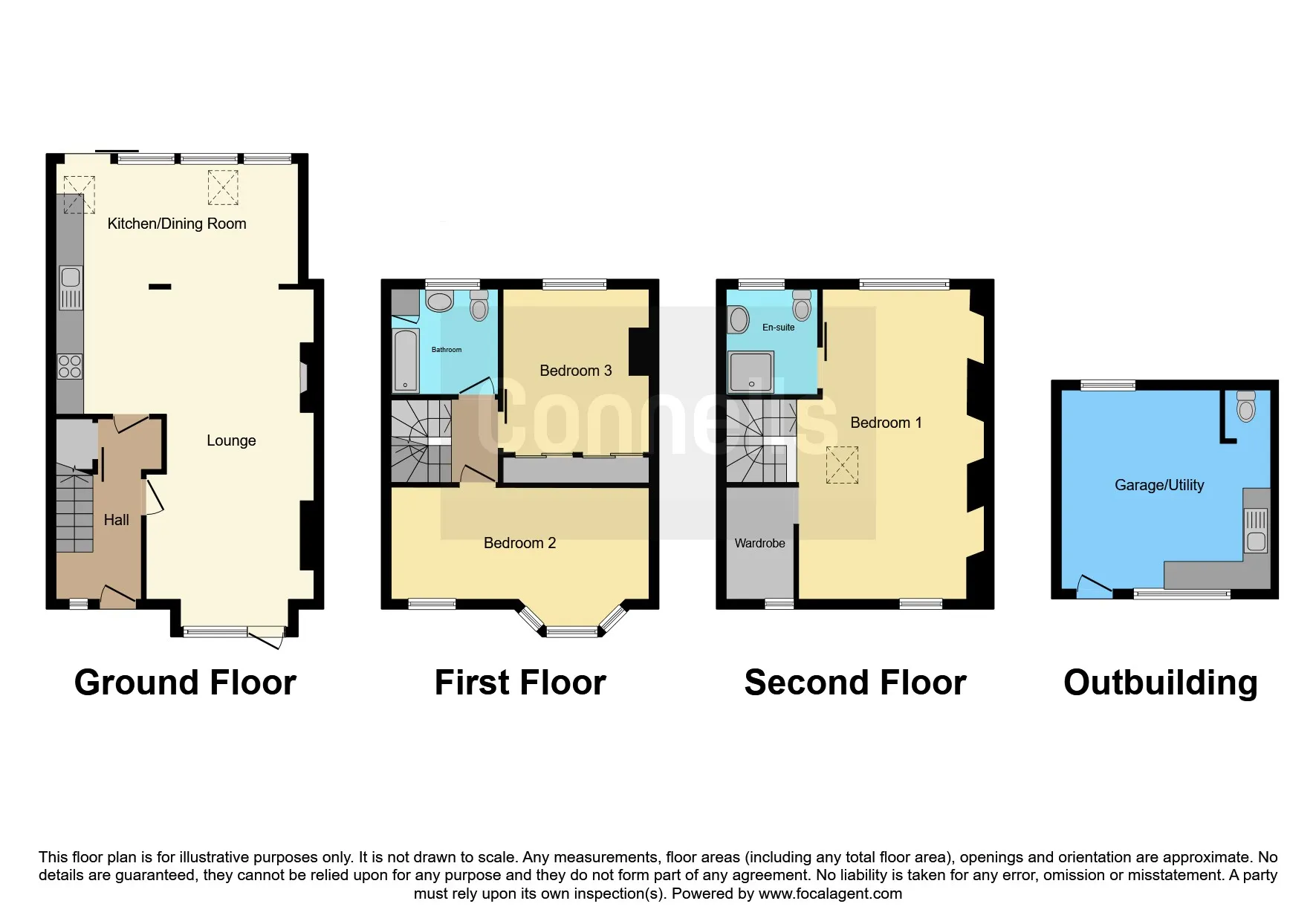 3 bed End of Terrace