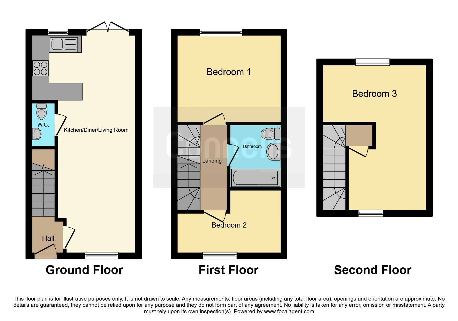 3 bed Terraced