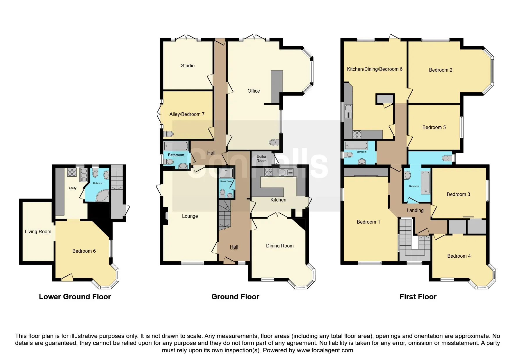 6 bed Detached