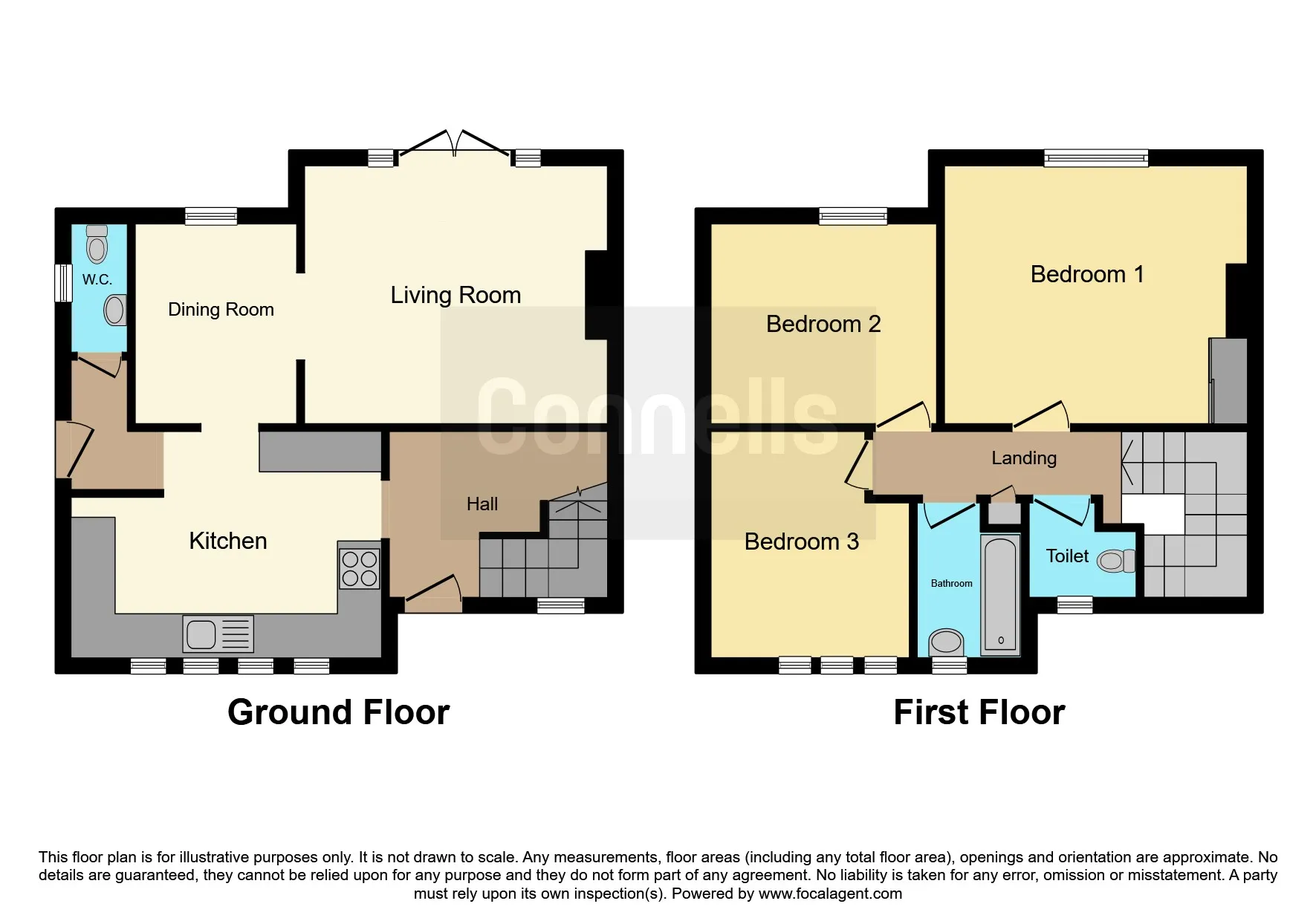 3 bed End of Terrace