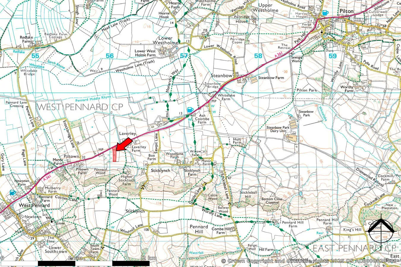 property for sale in Chaffing's Orchard, Laverley, West Pennard, BA6 - Guide price £40,000