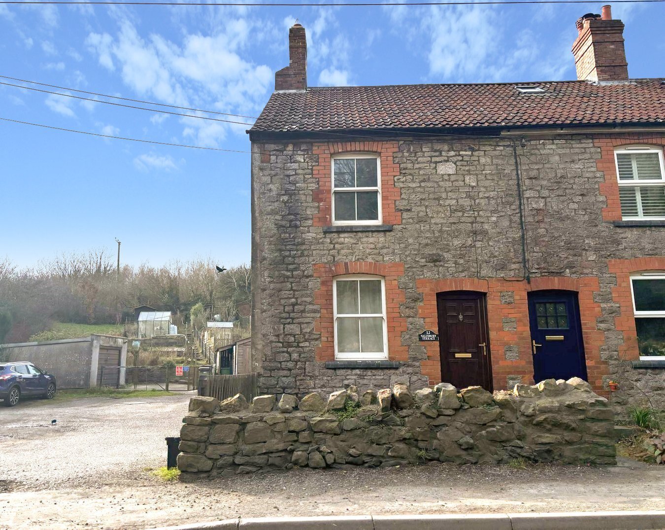 2 bedroom property for sale in Salisbury Terrace, Gurney Slade, Radstock, BA3 - Guide price £180,000