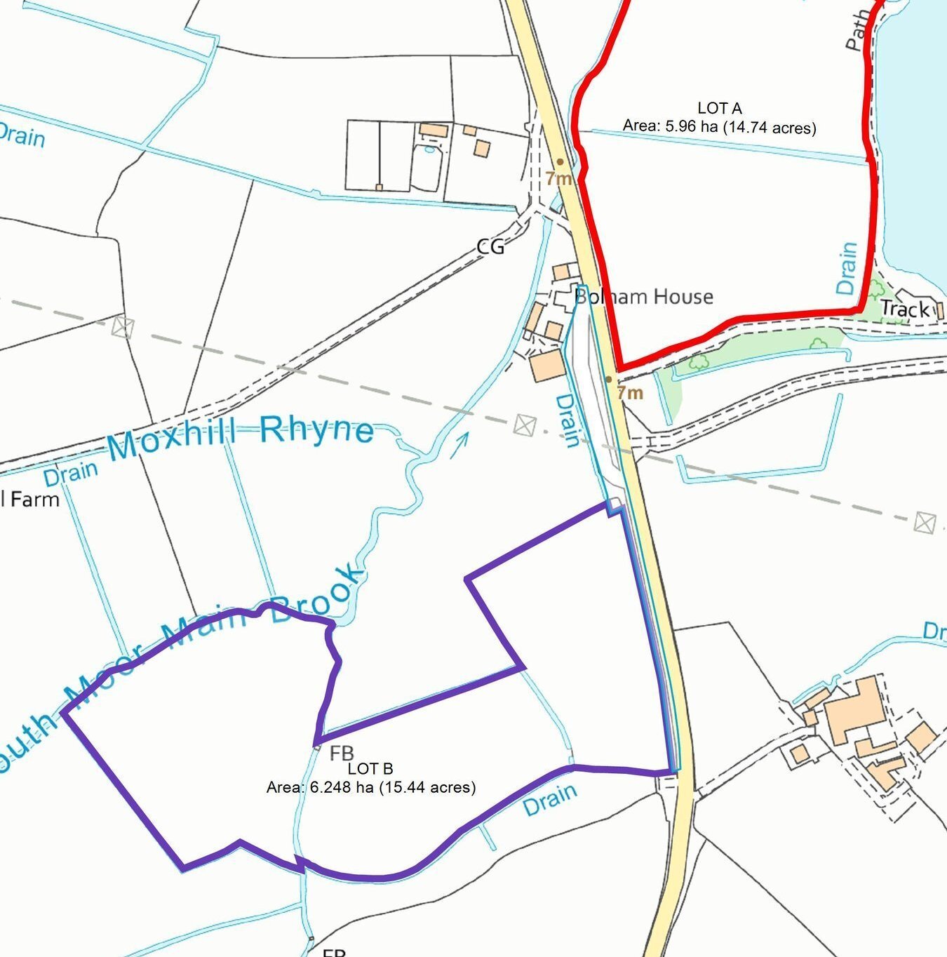 property for sale in Lot A - Combwich Road, Combwich, Cannington, TA5 - Guide price £100,000