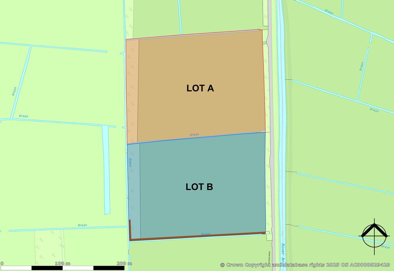 property for sale in Lot A - Back River Drove, Sharpham, BA6 - Guide price £70,000