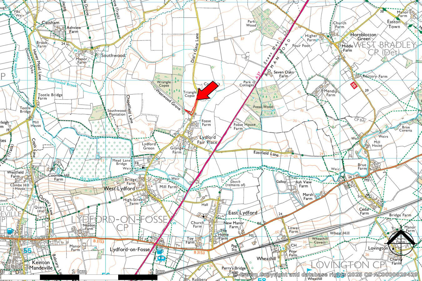 property for sale in Dials Gate Lane, West Lydford, Somerton, TA11 - Guide price £15,000