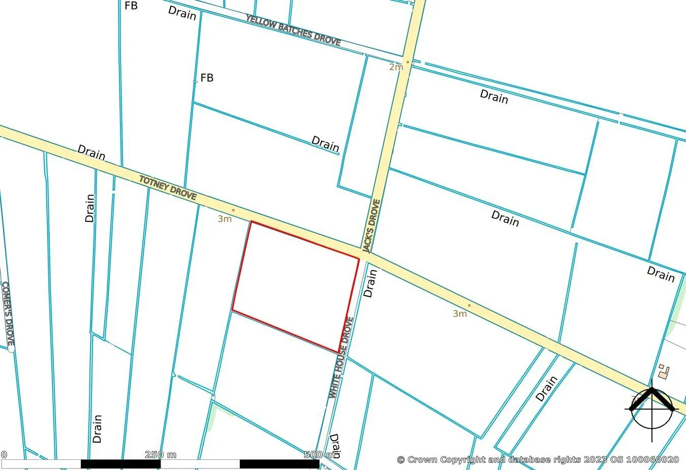 property for sale in White House Drove, Heath House, Wedmore, BS28 - Guide price £25,000