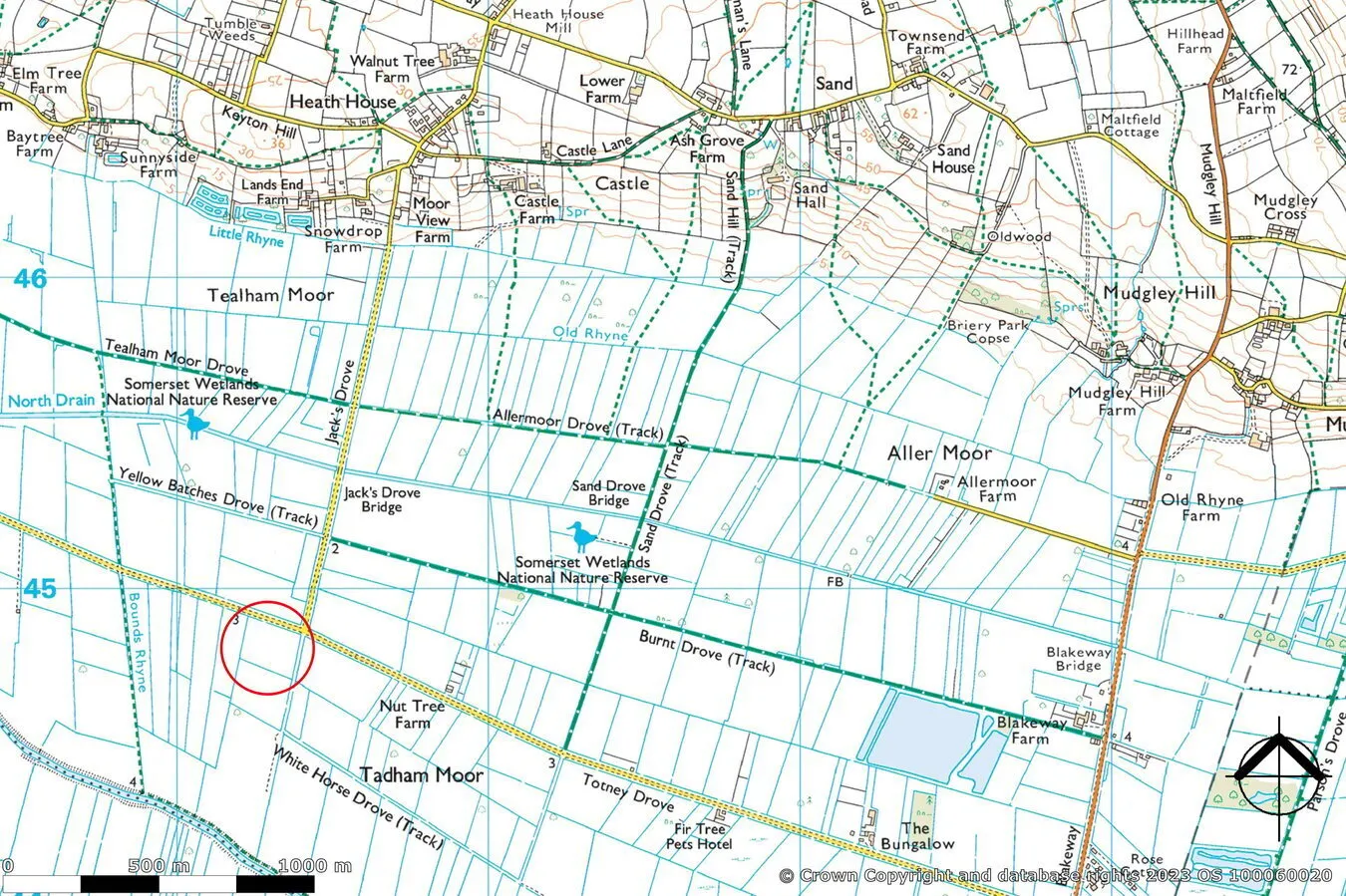 property for sale in White House Drove, Heath House, Wedmore, BS28 - Guide price £25,000