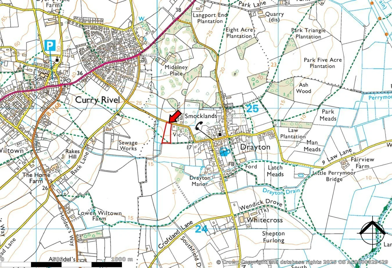 property for sale in Drayton Lane, Drayton, Langport , TA10 - Guide price £40,000