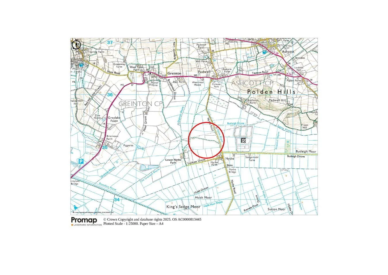 property for sale in Nythe Road, Nythe, Greinton, TA7 - Guide price £125,000