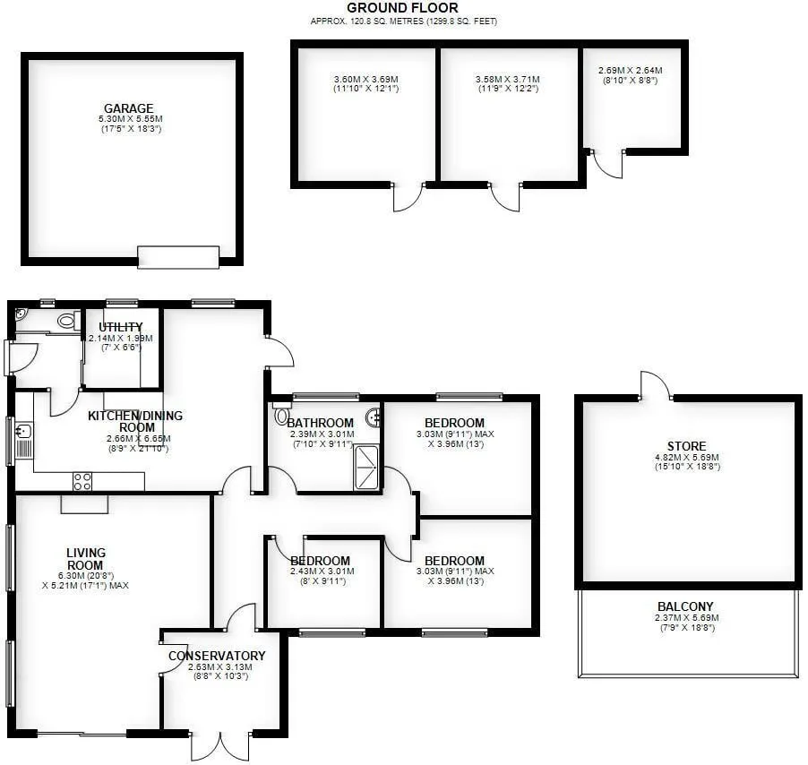 3 bedroom property for sale in Orchard Farm, South Perrott, Beaminster, DT8 - Guide price £375,000