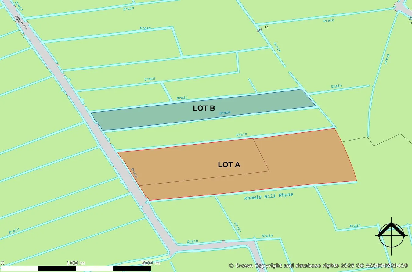 property for sale in Lot A - Langmead Drove, Middlezoy, TA7 - Guide price £15,000