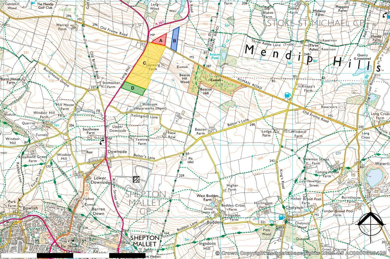 property for sale in Lot B - Old Frome Road, Shepton Mallet, BA4 - Guide price £80,000