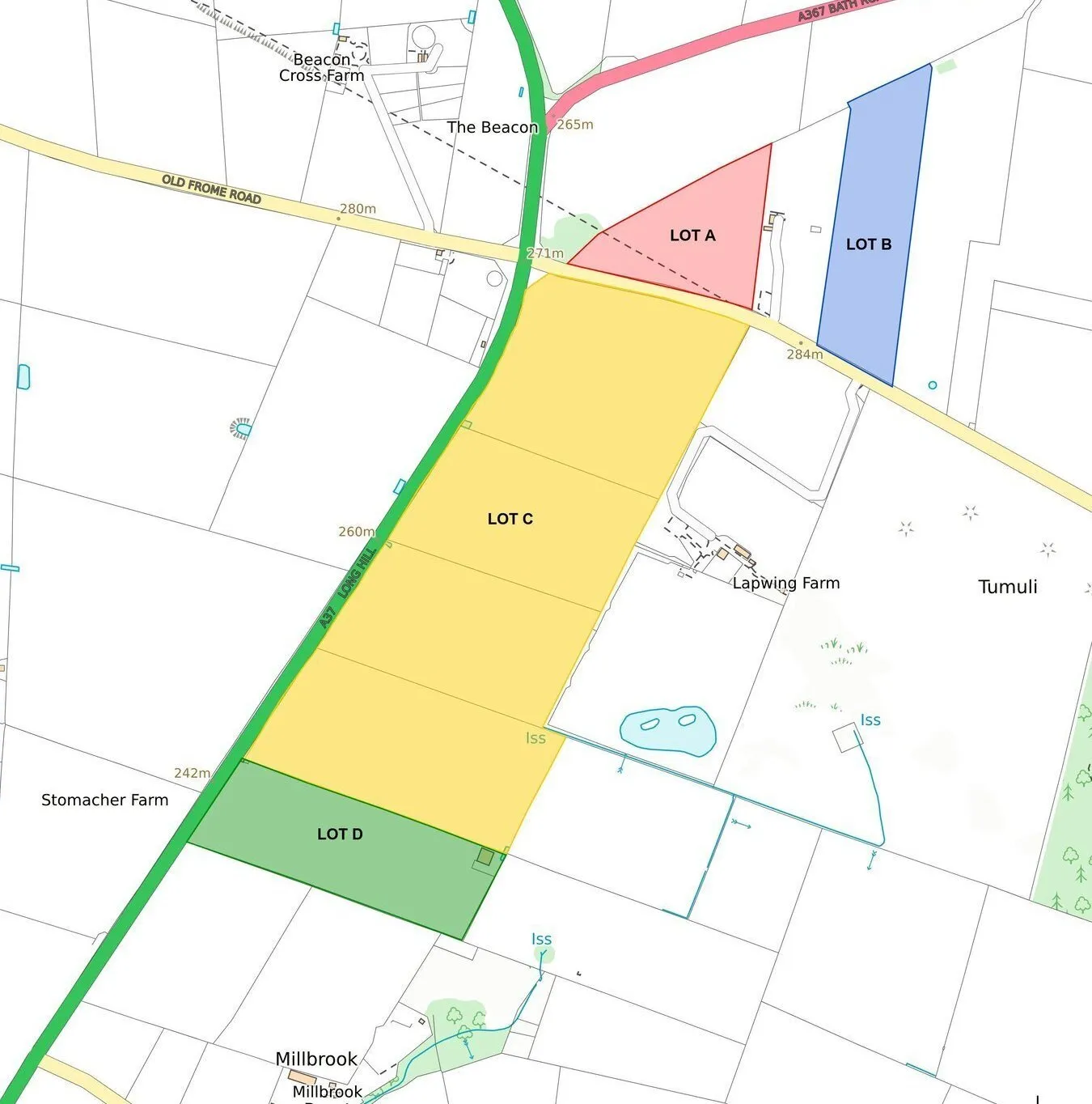property for sale in Lot B - Old Frome Road, Shepton Mallet, BA4 - Guide price £80,000