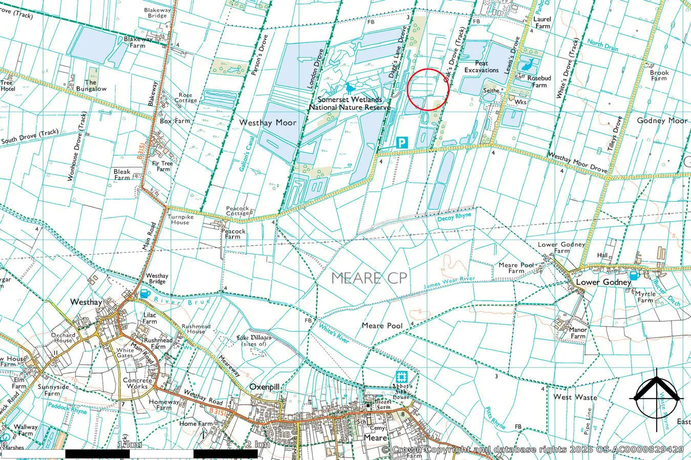 property for sale in Oaks Drove, Westhay Moor, Westhay, BA6 - Guide price £35,000