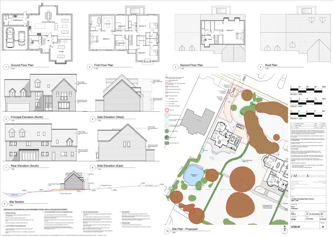 Freehold Building Plot - Consent for a Six Bedroom Detached House